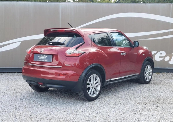 Nissan Juke cena 43900 przebieg: 90714, rok produkcji 2010 z Ińsko małe 79